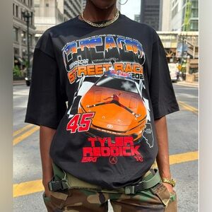 Chicago Exclusive! Jordan Brand Racing Team 2024 oversized tee